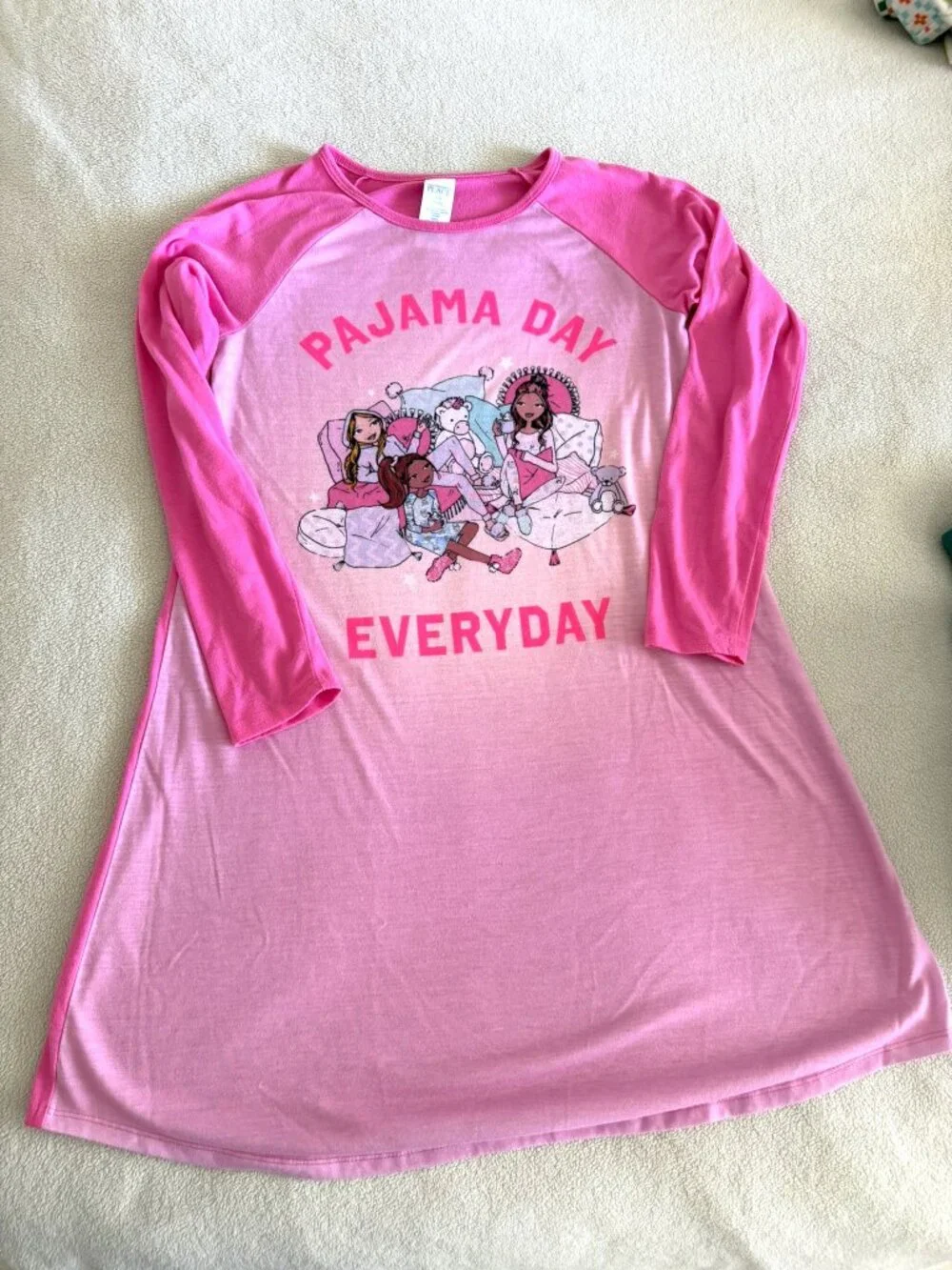 4 Piece Lot The Children's Place 32 Degrees ++ Girls Size 10/12 Nightgown